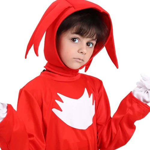 Vista 7 de Besonca Disfraz de dibujos animados para niños, overol para cosplay, Halloween, juego de simulación, gorro, guantes para niñas y niños