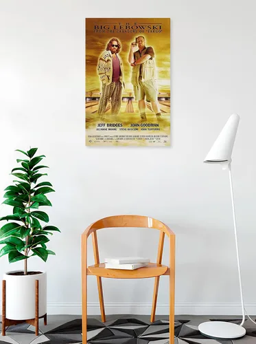 Vista 2 de Buyartforless The Big Lebowski 1998 - Póster de Jeff Bridges John Goodman (36 x 24 pulgadas)