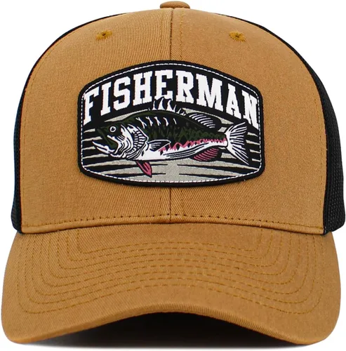 Vista 14 de KBETHOS Gorra de béisbol táctica para caza al aire libre, pesca, lago, vida, ajustable, unisex
