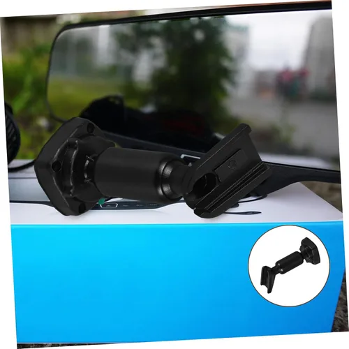 Vista 9 de PRETYZOOM Soporte de montaje en espejo retrovisor para cámara de salpicadero, accesorio interior ajustable del vehículo con base de consola central