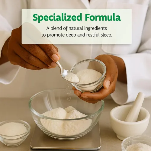 Vista 4 de SleepyTime ZzZ - Suplemento natural de apoyo para el sueño con melatonina, magnesio y L-teanina - Promueve el sueño reparador, despierta renovado