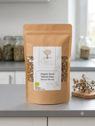 Vista 2 de Raíz de Valeriana Seca Orgánica (Valeriana Officinalis) 2 oz