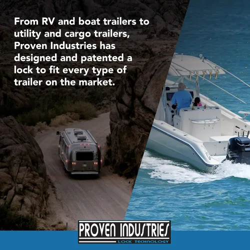 Vista 8 de Proven Industries - Modelo 2516-AS, Cerradura para remolque, se adapta a acopladores Airstream de 2 5/16 pulgadas (1997-2019), fabricado en los Negro