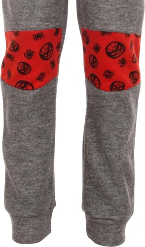Vista 8 de Marvel Vengadores Spider-Man Miles Morales - Conjunto de sudadera con capucha y pantalones deportivos para bebé