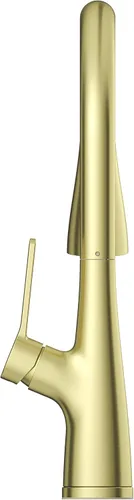 Vista 8 de Pfister LG529-NEBG Neera - Grifo de cocina abatible, oro cepillado
