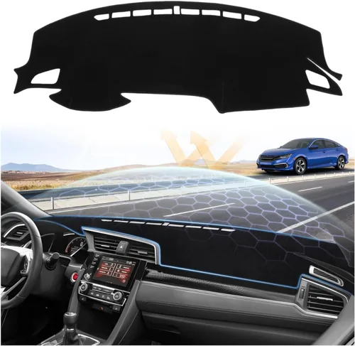 Vista 8 de Sunsdrew - Cubierta de salpicadero para Dodge Ram 1500 2500 3500 2010-2018