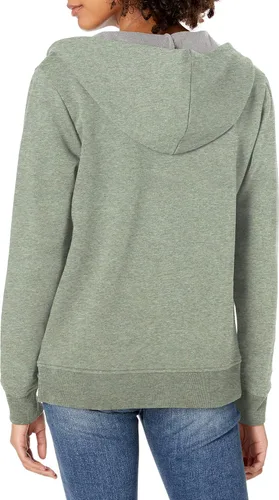 Vista 2 de Skechers Sudadera con capucha y cremallera completa con logotipo de diamante para mujer