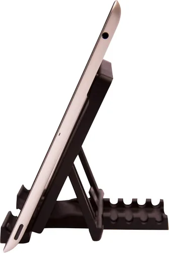 Vista 6 de (ACS315M) Soporte plegable para teléfono de escritorio, pies antideslizantes, vista de 4 ángulos, para Samsung, iPhone, Sony y la mayoría