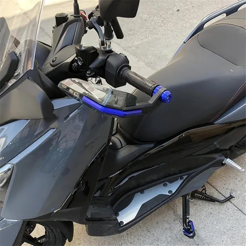 Vista 4 de for Y&AMAHA X-MAX Xmax 125 250 300 400 MT07 FZ07 TDM 850 900 Motorcycle Handguard Windshield Hand Guard Shield Protector MT-07 (Color : Black)