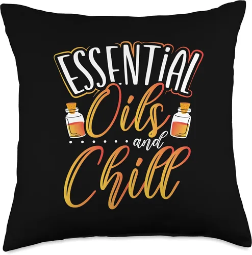 Vista 4 de EO Practitioner Essential Oils and Chill Essential Oils Throw Pillow
