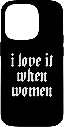 Vista 17 de iPhone 16 Lesbianas Divertido BI Mínimo para Lesbianas Orgullo Gay Me encanta cuando el caso