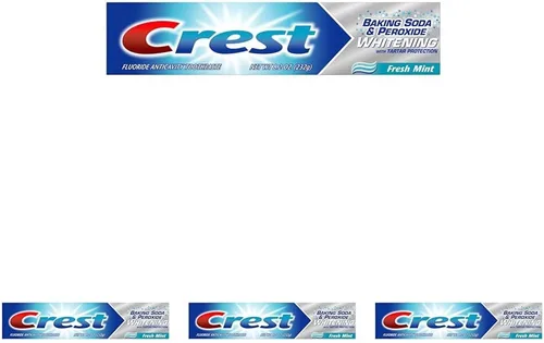 Vista 5 de Crest Extra White + Scope Outlast Pasta de dientes de menta de larga duración, 4 onzas (paquete de 6)
