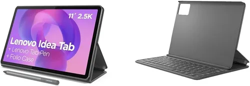 Vista 10 de Lenovo Idea Tab - Tablet para Universidad - Pantalla táctil IPS de 11" 2.5K - 90Hz - MediaTek Dimensity 6300 - 8 GB de memoria - 256 GB