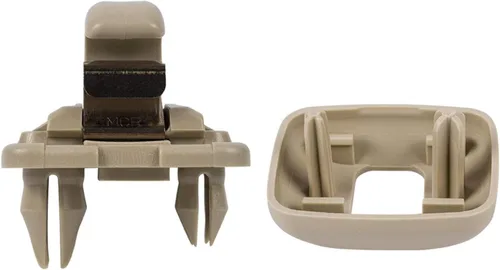 Vista 7 de Soporte Runmade, para gancho, para parasol de automóvil, Beige