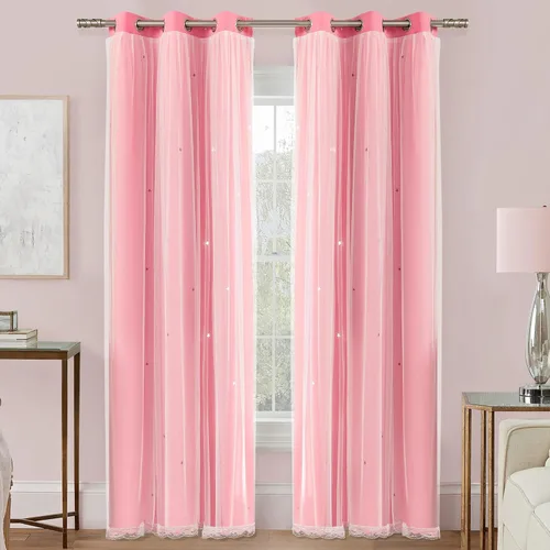 Vista 66 de XiDi - Cortinas para decoración de dormitorio Beige34/54/1