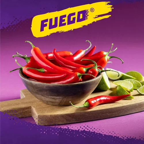 Vista 3 de Takis Fuego Stix - Palitos de maíz para aperitivos, bolsa de 9.9 onzas