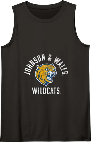 Vista 5 de Johnson and Wales University JWU Wildcats - Camiseta sin mangas grande, Negro