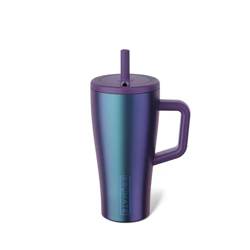 Vista 29 de BrüMate Era Vaso Térmico de 20 oz con Asa y Pajilla Vaso Térmico Aislante 100% A Prueba de Fugas con Tapa y Pajilla Hecho de Acero Inoxidable