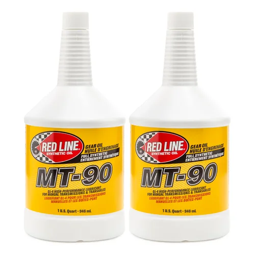 Vista 10 de Red Line 50306 MT-90 75W-90 GL-4 Lubricante para Transmisión Manual y Transeje (MTL) - 5 Galones