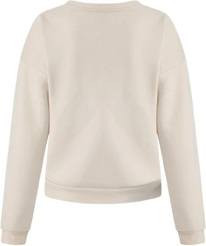Vista 6 de Oversized Sweatshirt for Women Crewneck Pullover Aesthetic Graphic Long Sleeve Top Casual Cute Loose Fit Fleece Print Drop