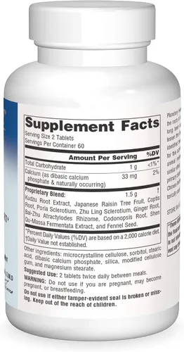 Vista 3 de Planetary Herbals Kudzu Recovery 750 mg Anti-Alcohol y Apoyo Hígado - 120 Tabletas
