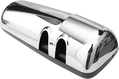 Vista 5 de Espejo de puerta para KENWORTH T680, reemplazo del espejo de puerta cromado motorizado del lado del conductor para KENWORTH T680 T880, izquierdo