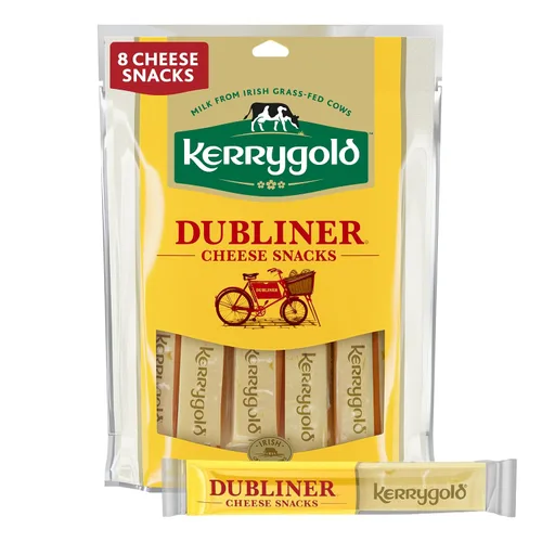 Vista 12 de Kerrygold Palitos de queso cheddar irlandés envejecido alimentado con pasto, 6 onzas