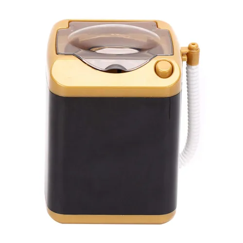Vista 8 de Lavadora, mini lavadora eléctrica para brochas de maquillaje, máquina automática de limpieza de secado rápido de plástico de simulación para mujeres