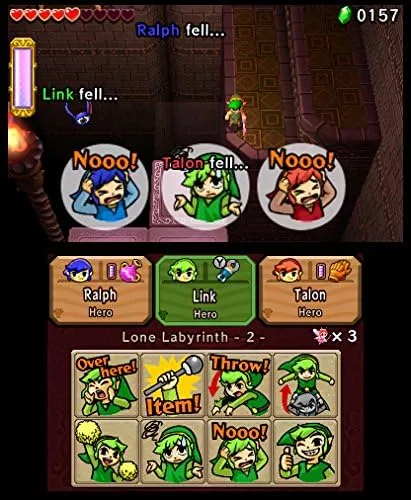 Vista 5 de The Legend of Zelda TriForce Heroes - 3DS