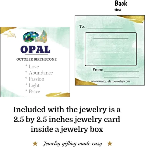 Vista 63 de Pendientes naturales de 0.236 in con chapado en oro blanco sobre plata de ley, bisel cabujón de piedras preciosas regalo de joyería para ella