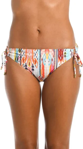 Vista 11 de La Blanca Parte inferior de bikini hipster con lazo lateral para mujer Negro/ Luces de la ciudad
