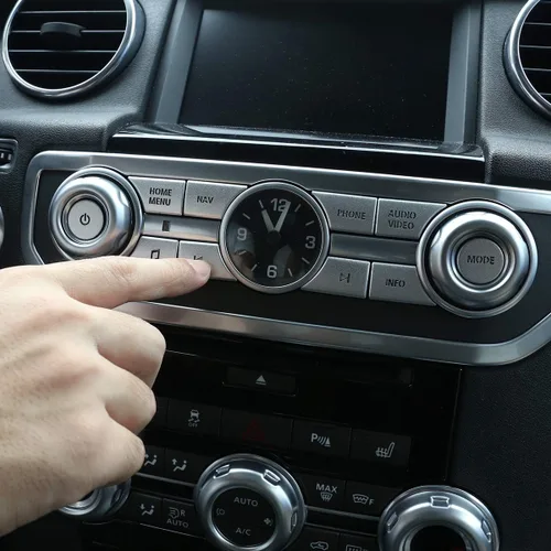 Vista 3 de YIWANG - Juego de 10 botones para consola de coche, multimedia, para Land Rover Range Rover Sport, Discovery 4 LR4 2010 2011