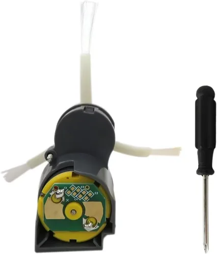 Vista 5 de Módulo de motor de cepillo lateral mejorado 2024 (módulo de motor de repuesto + cepillo lateral + destornillador) Reemplazo para iRobot Roomba 694