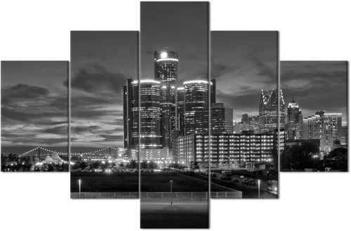 Vista 30 de Impresión fotográfica de paisajes oceánicos en blanco y negro, obra de arte en lienzo de paisaje marino, estirado y enmarcado, lienzo de ojo