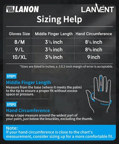 Vista 6 de LANON Waterproof Winter Work Gloves, Moisture-permeable PU Coated，Warm Gloves for Freezer & Outdoor Work