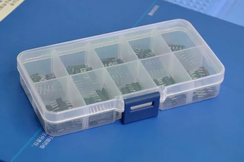Vista 3 de electronics-salon Thick Film Tipo de resistencia Surtido Kit, Array Resistencia, bussed de red, 1/8 W, sip-5 y sip-9 470 1 K 4.7 K 10 K 47 K Ohm.