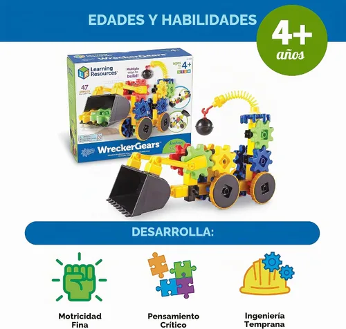 Vista 5 de Recursos de aprendizaje Engranajes WreckerGears