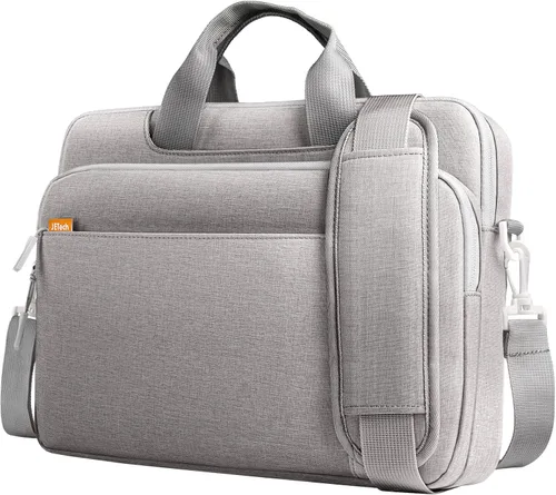 Vista 10 de JETech Funda para laptop de 15 y 15.6 pulgadas, funda impermeable para computadora compatible con MacBook Air/Pro 15/16, Surface Book 3/2 15, Dell