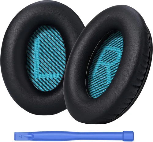 Vista 9 de Almohadillas de repuesto para auriculares Bose QuietComfort 35 QC35 y QC35 Negro