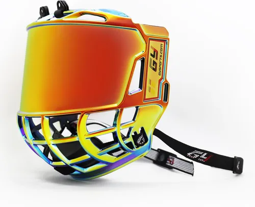 Vista 4 de GY Casco de Hockey Completo con Visera para Adultos y Jóvenes, Protector Facial Anti-Rasguños/Anti-Empañamiento/Certificado CE