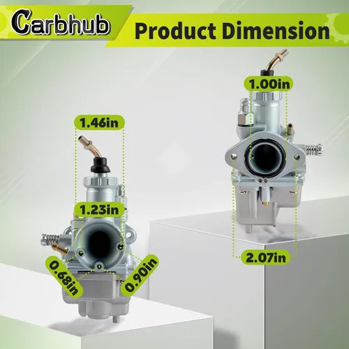 Vista 4 de Carbhub YFB250 Carburador para Yamaha Timberwolf 250 YFB250 YFB250FW Carb 1992 1993 1994 1995 1996 1997 1998 1999 2000, Carburador Yamaha Timberwolf