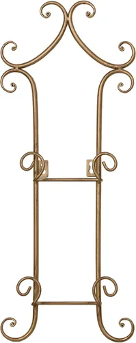 Vista 4 de Touch of Class Regalla - Estante pequeño para platos – Exhibidor vertical de platos – Estante colgante para platos – Para platos de 6 a 8 pulgadas