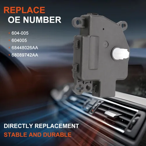 Vista 3 de Actuador de puerta de mezcla de aire HVAC para Dodge Ram 1500 2009-2021 Dodge Ram 2500/3500 2010-2019 Ram 4500/5500 2011-2019 - Actuador de puerta
