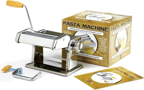 Vista 4 de Norpro Máquina de pasta, plata 5" x 8" x 5