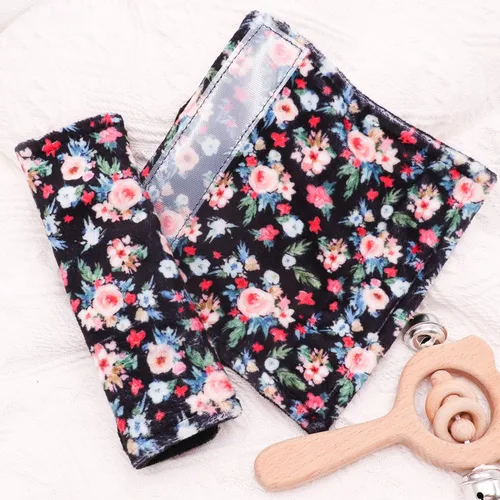 Vista 6 de Fundas de cinturón de seguridad de automóvil para bebés niños y niñas, correas de asiento de automóvil, almohadillas de hombro, funda suave