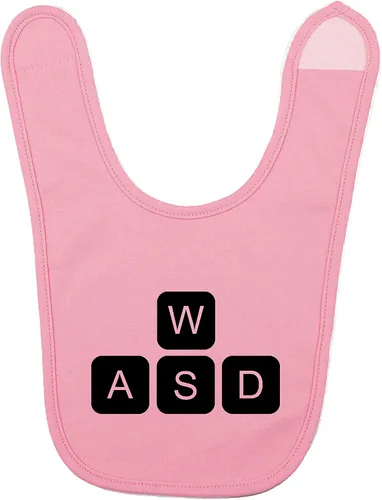 Vista 13 de Learning To Walk WASD - Gaming Baby Onesie - Hat - Blanket - Bib Package Combinations