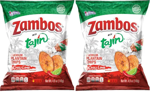 Vista 19 de Zambos Chile Limón Plátano Chips, 2.47 oz – Aperitivo crujiente, sin gluten – Sabor a lima chile audaz – (paquete de 8)