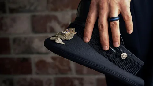 Vista 25 de QALO - Colección de anillos de silicona clásicos para hombre