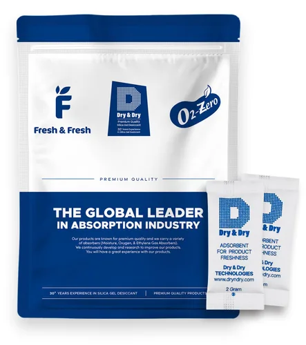 Vista 10 de Dry & Dry 0.02 oz [50 paquetes] Paquetes de gel de sílice seguros para alimentos y farmacéuticos desecantes - Paquetes de gel de sílice Tyvek®