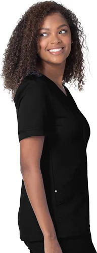 Vista 2 de Landau Camiseta médica estándar para mujer suave elástica para el cuello